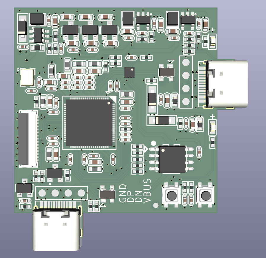 MS9129 桌面屏 PCBA