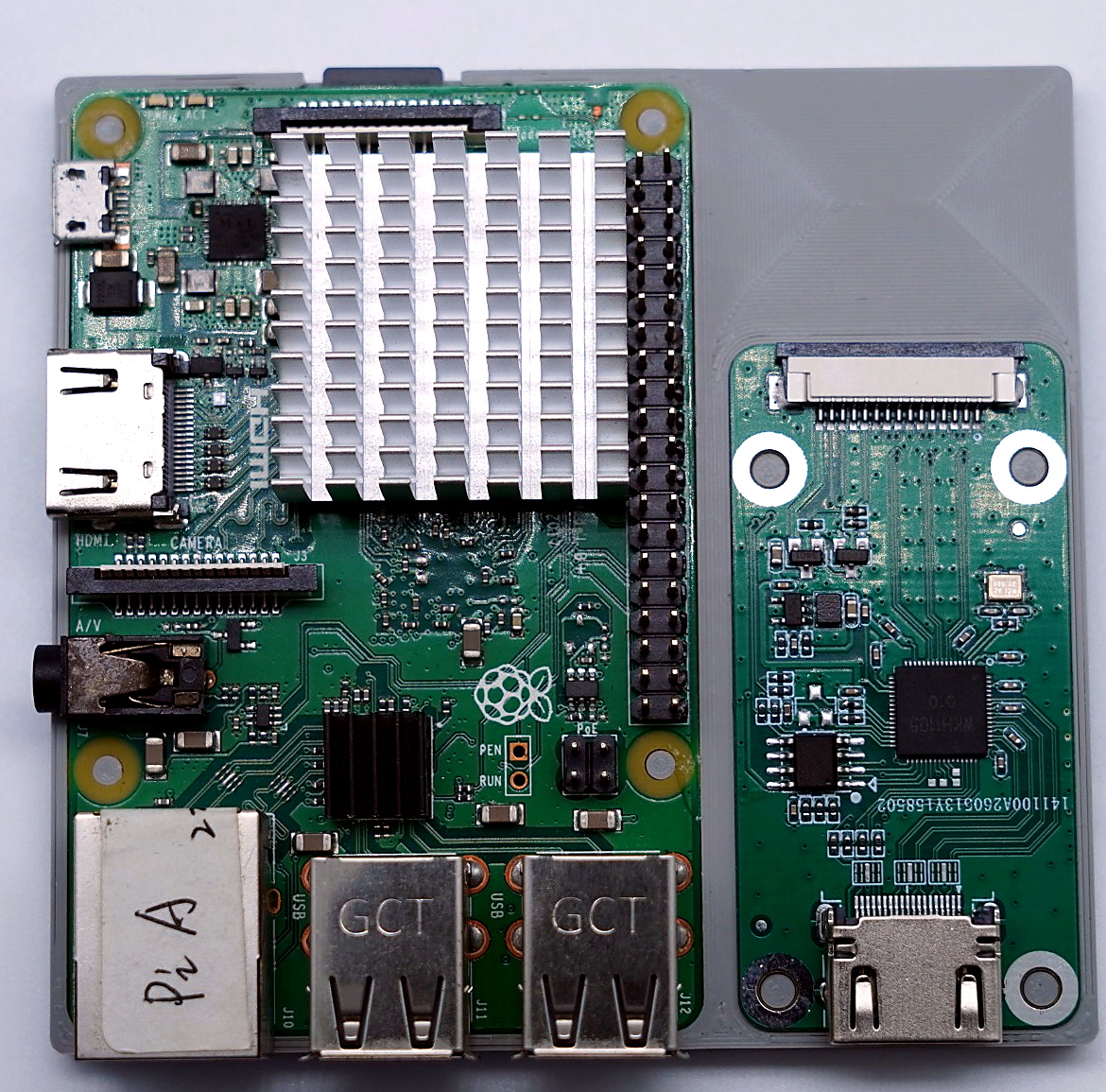 X2MIPI Raspberry Pi 3B+ reference design